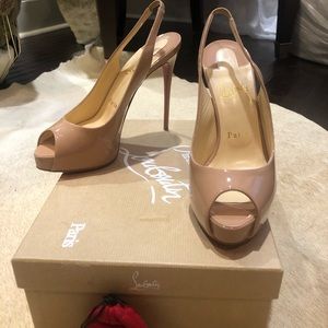 Christian Louboutin Private Number Heels $849 sz37